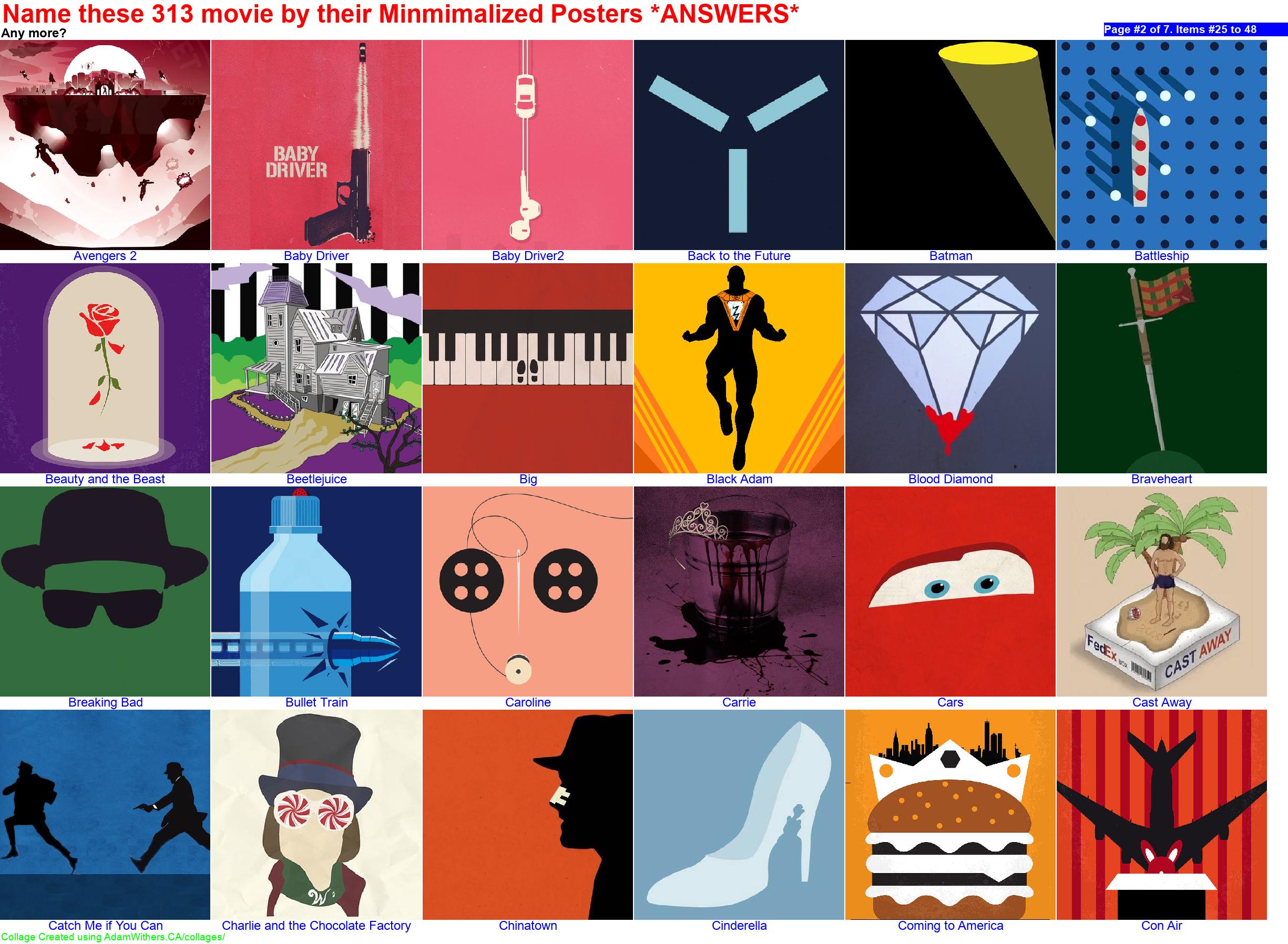 CollageA: guessMinimalPosters Page 2